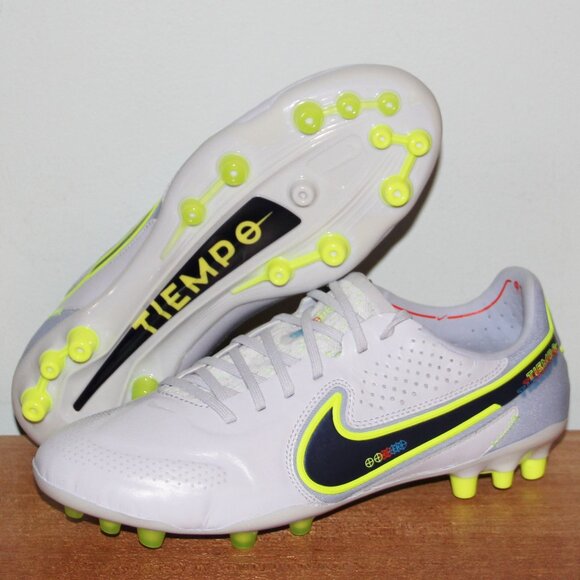 Nike Tiempo Legend 9 Elite AG Pro Soccer Mens 6.5 Women 8 Grey Bosnia